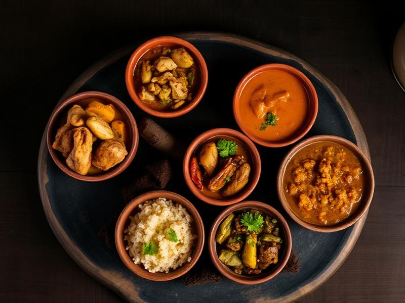 Sides & Curries at The Hungry Hills